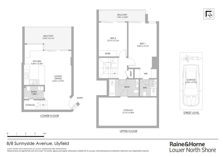 Floorplan of Homely apartment listing, 8/8 Sunnyside Avenue, Lilyfield NSW 2040