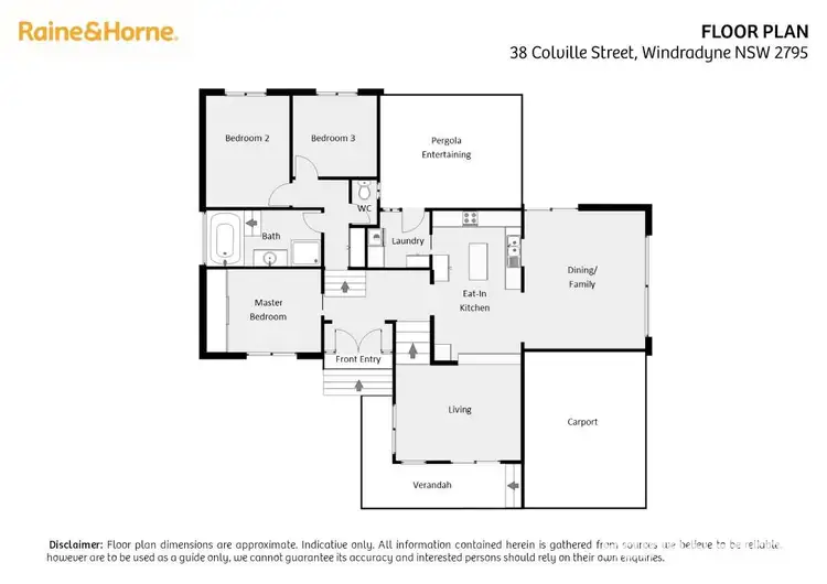 Floorplan of Homely house listing, 38 Colville Street, Windradyne NSW 2795