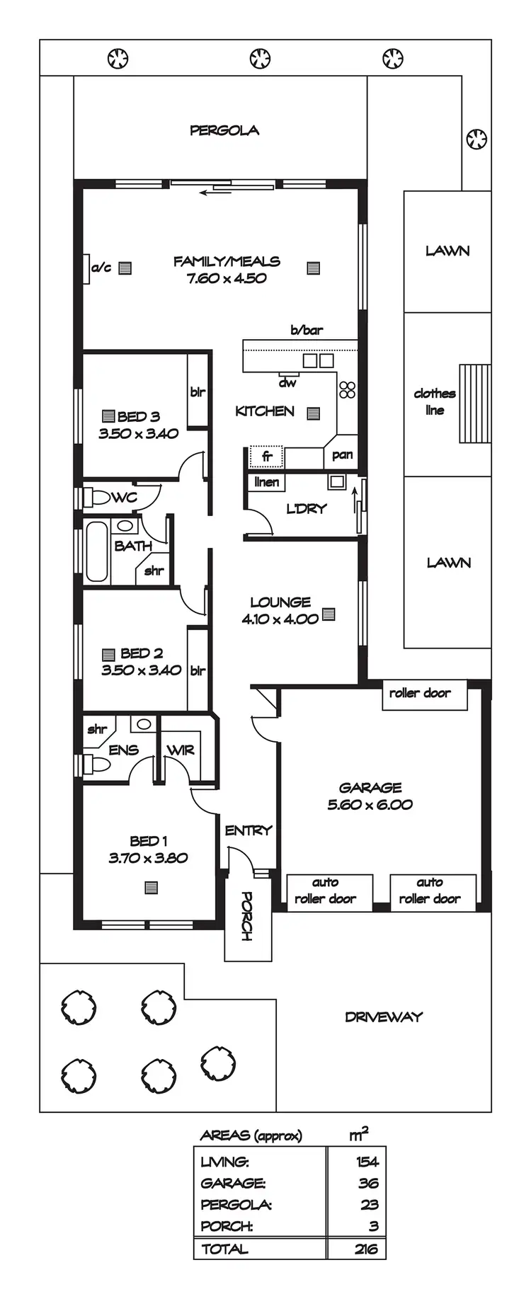 Floorplan of Homely house listing, 11 Swanbourne Drive, Northgate SA 5085