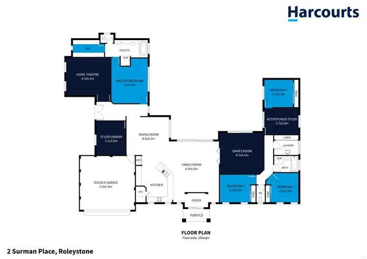 Floorplan of Homely house listing, 2 Surman Place, Roleystone WA 6111