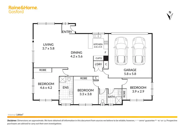 Floorplan of Homely villa listing, 6/9-11 White Street, East Gosford NSW 2250