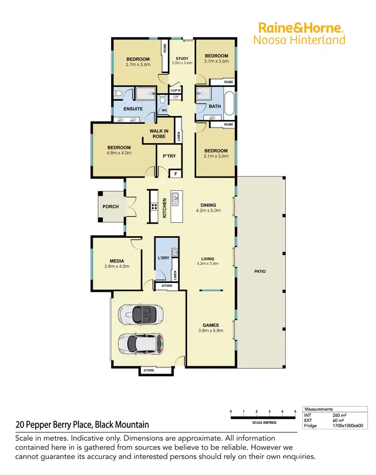 Floorplan of Homely house listing, 20 Pepper Berry Place, Black Mountain QLD 4563