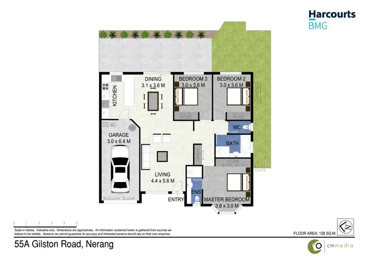 Floorplan of Homely villa listing, 55A/64 Gilston Road, Nerang QLD 4211