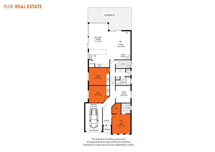 Floorplan of Homely house listing, 36 Tyrone Street, Mccracken SA 5211
