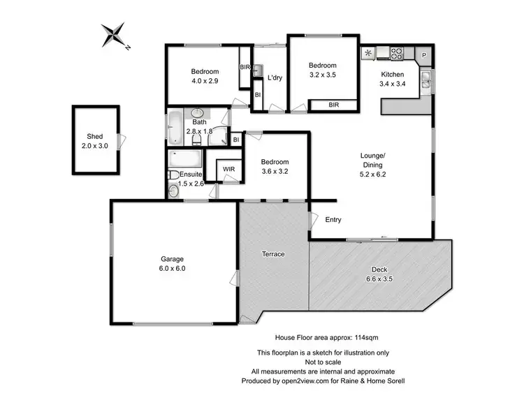 Floorplan of Homely house listing, 54 Esplanade, Midway Point TAS 7171