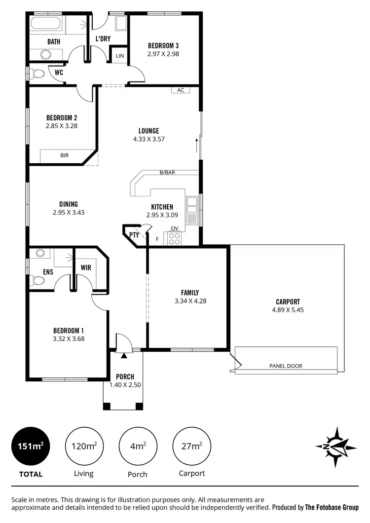Floorplan of Homely house listing, 21 McGuire Court, Hackham SA 5163