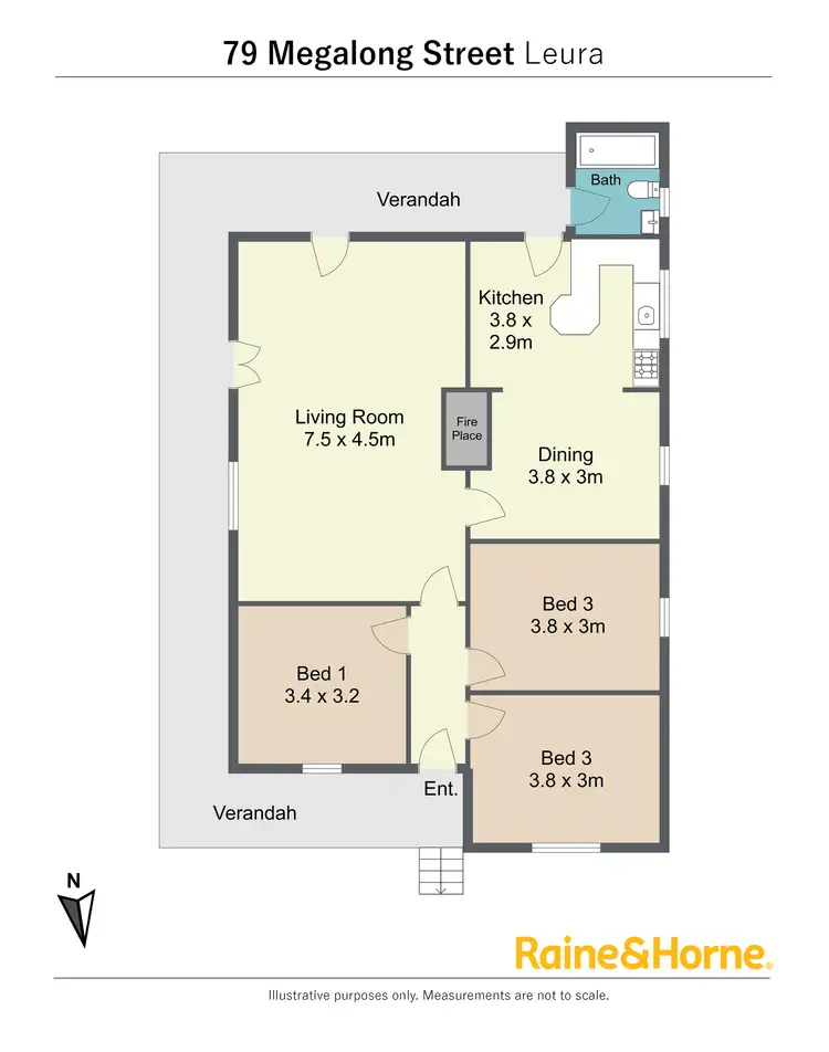 Floorplan of Homely house listing, 79 Megalong Street, Leura NSW 2780