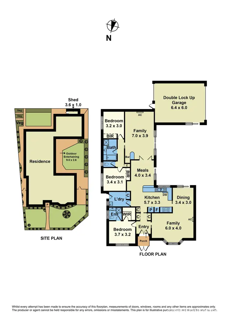 Floorplan of Homely house listing, 17 Rebecca Crescent, Altona Meadows VIC 3028