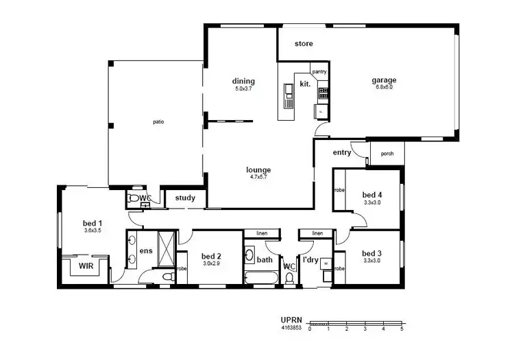 Floorplan of Homely house listing, Address available on request