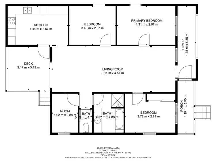 Floorplan of Homely house listing, 38 James Street, Cooran QLD 4569