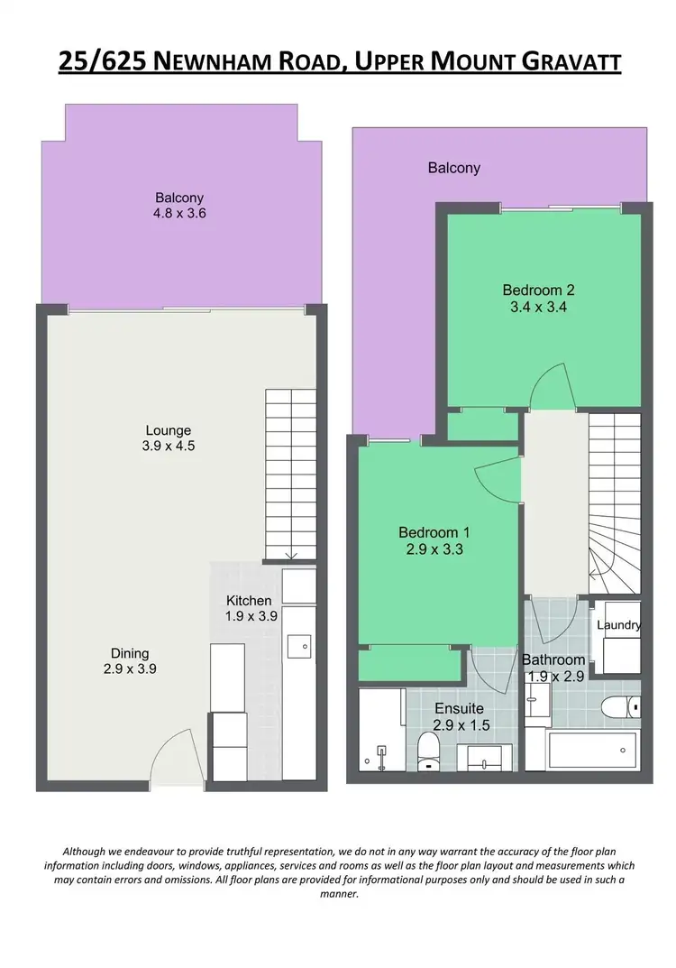 Floorplan of Homely apartment listing, 25/625 Newnham Road, Upper Mount Gravatt QLD 4122