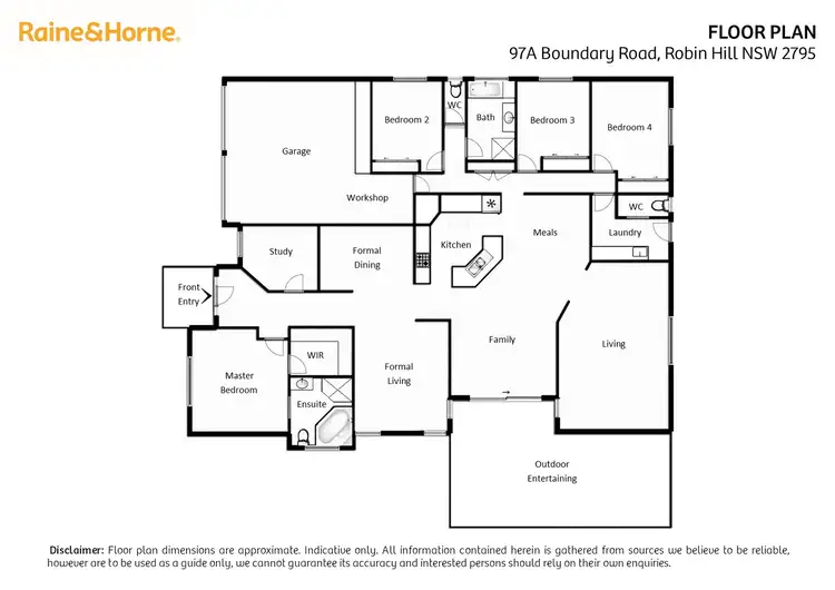 Floorplan of Homely house listing, 97A Boundary Road, Robin Hill NSW 2795