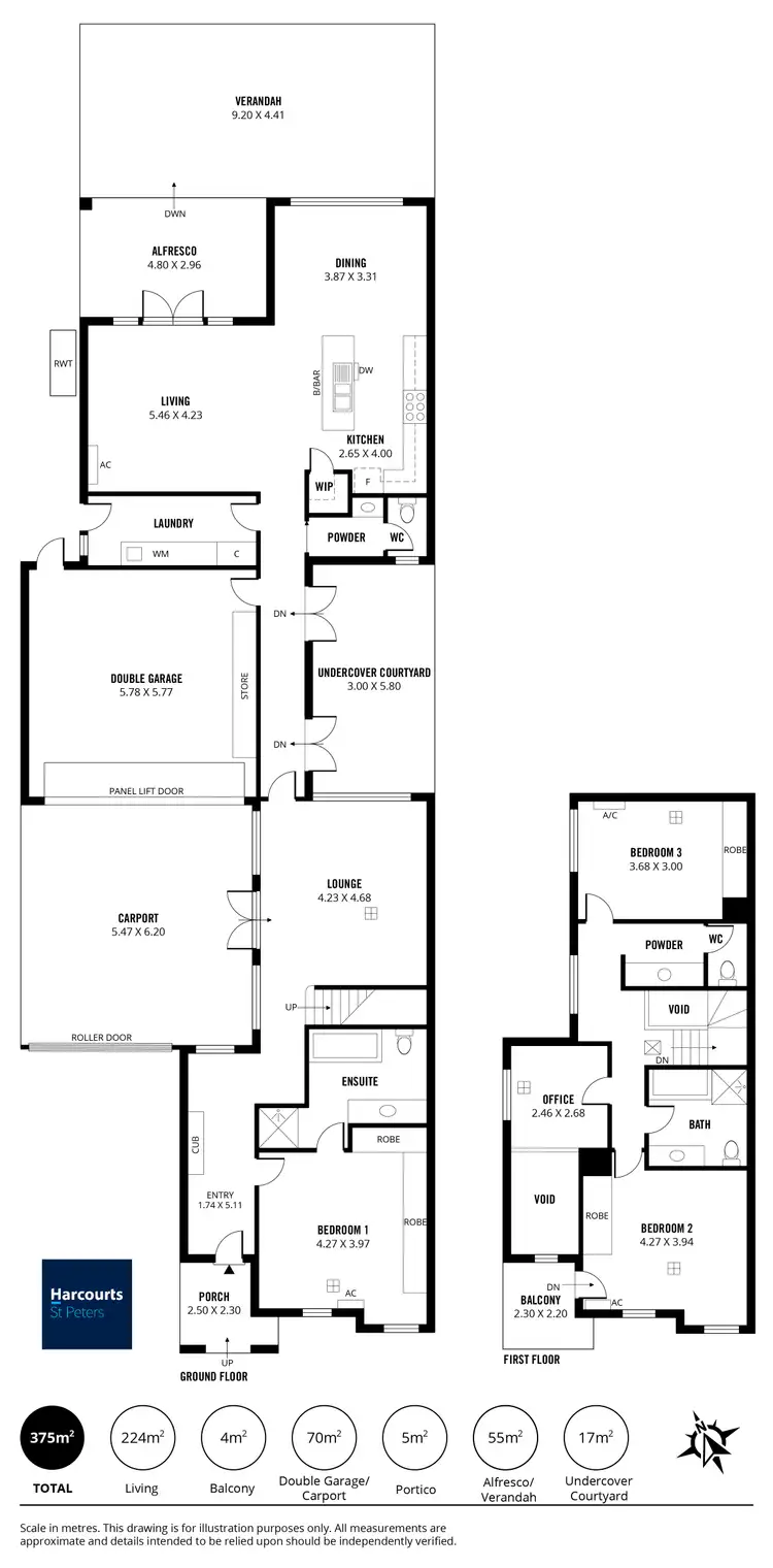 Floorplan of Homely house listing, 2 Austin Crescent, St Georges SA 5064