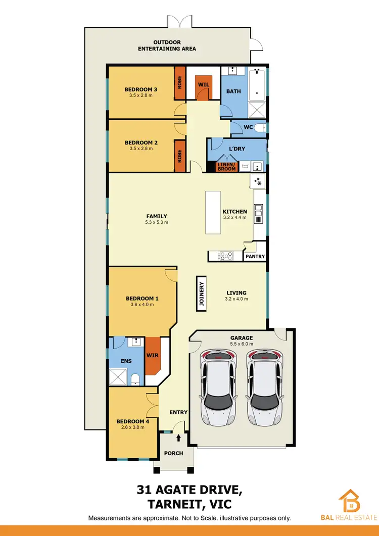 Floorplan of Homely house listing, 31 Agate Drive, Tarneit VIC 3029