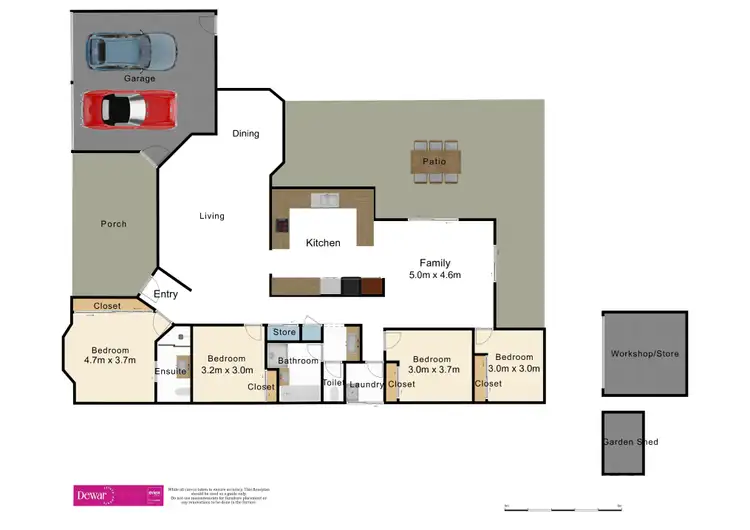 Floorplan of Homely house listing, 15 Belle Air Drive, Bellmere QLD 4510