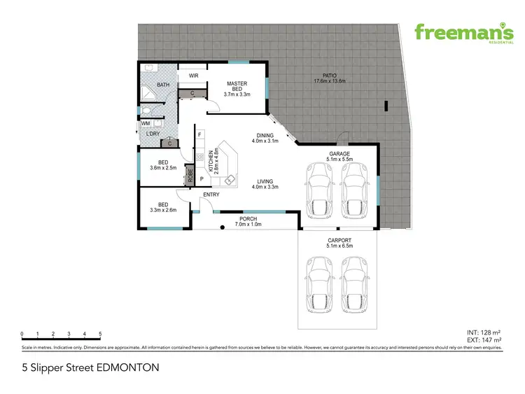 Floorplan of Homely house listing, 5 Slipper Street, Edmonton QLD 4869