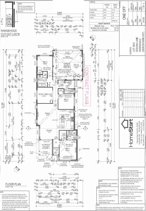 Floorplan of Homely house listing, 1 Zeehan Lane, Harrisdale WA 6112