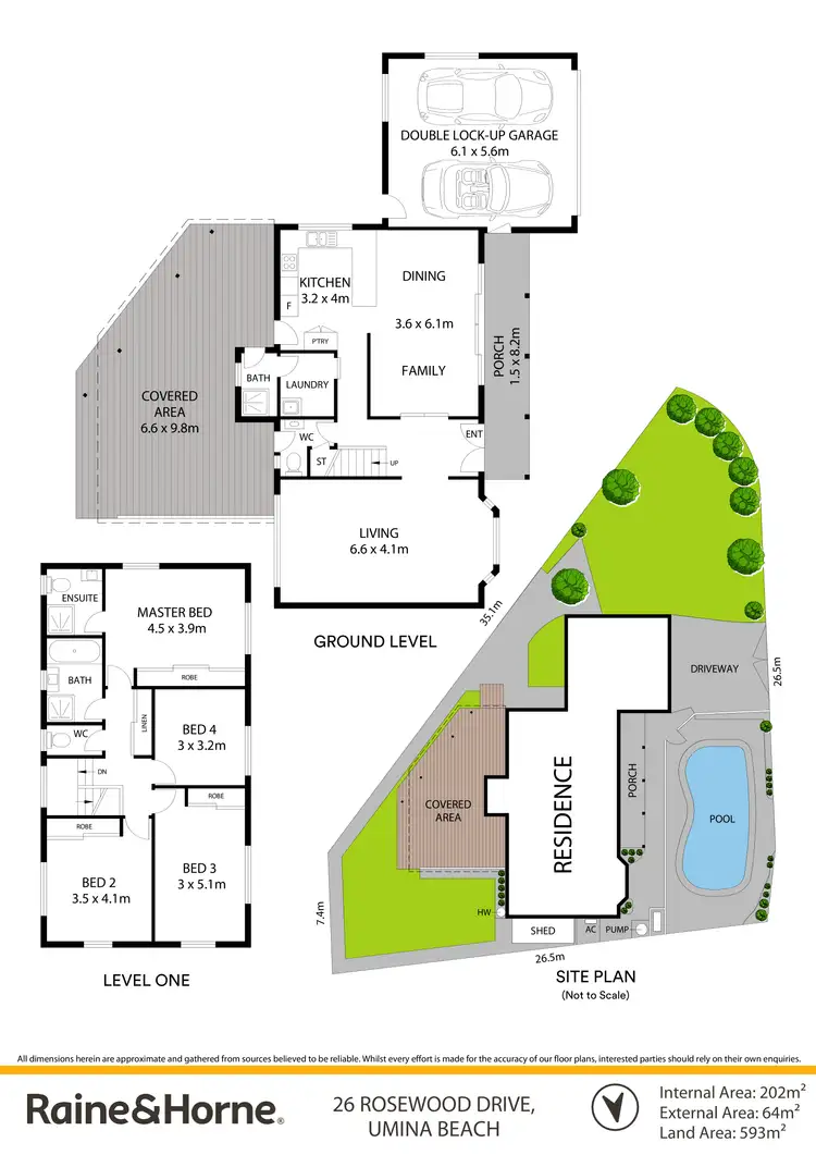 Floorplan of Homely house listing, 26 Rosewood Drive, Umina Beach NSW 2257