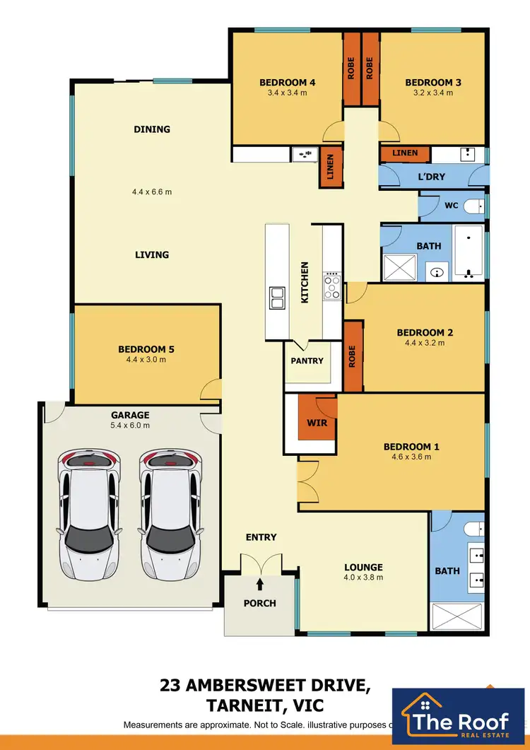 Floorplan of Homely house listing, 23 Ambersweet Drive, Tarneit VIC 3029