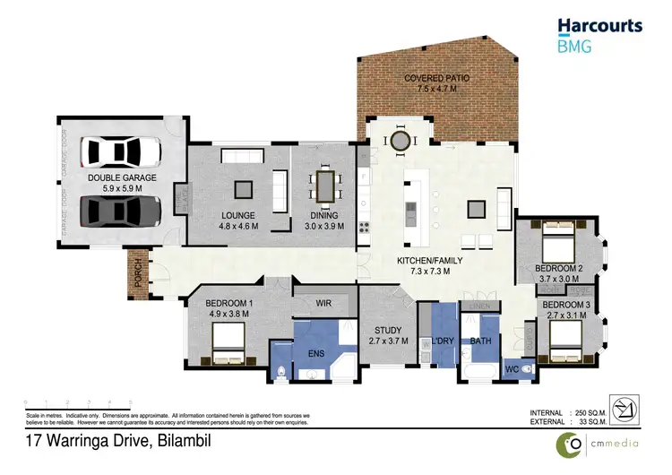 Floorplan of Homely house listing, 17 Warringa Drive, Bilambil Heights NSW 2486