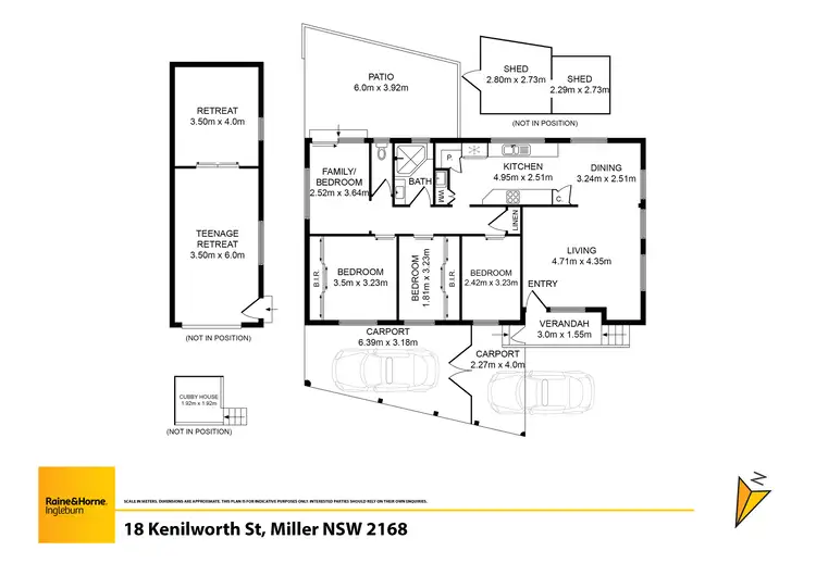 Floorplan of Homely house listing, 18 Kenilworth Street, Miller NSW 2168