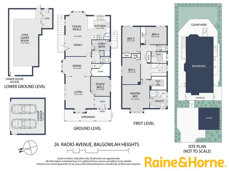 Floorplan of Homely house listing, 26 Radio Avenue, Balgowlah Heights NSW 2093
