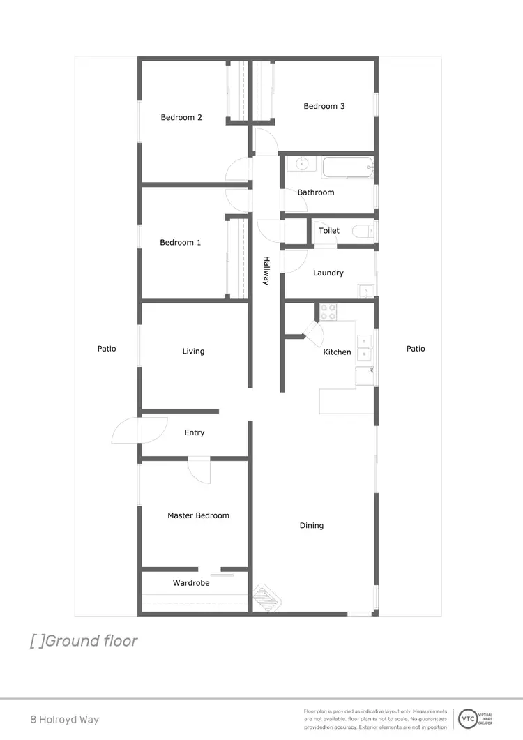 Floorplan of Homely house listing, 8 Holroyd Way, Boulder WA 6432