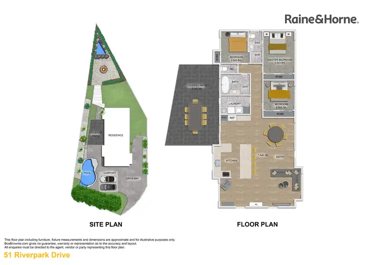 Floorplan of Homely house listing, 51 Riverpark Drive, Nerang QLD 4211