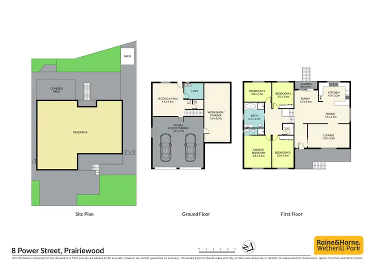 Floorplan of Homely house listing, 8 Power Street, Prairiewood NSW 2176