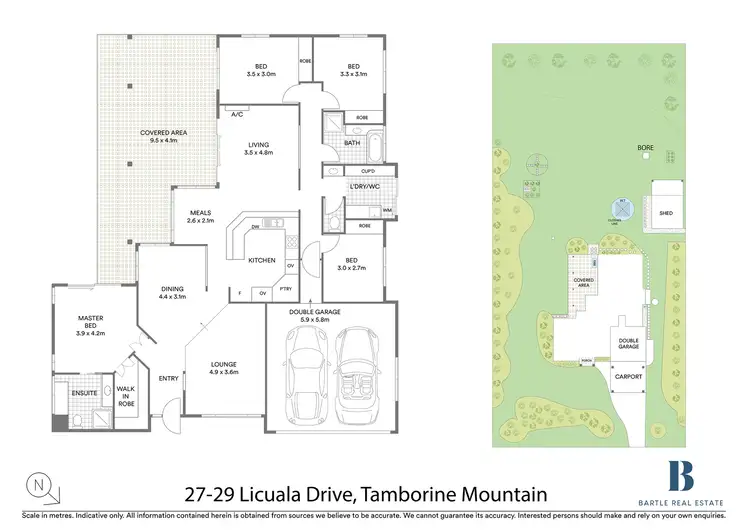 Floorplan of Homely house listing, 27-29 Licuala Drive, Tamborine Mountain QLD 4272