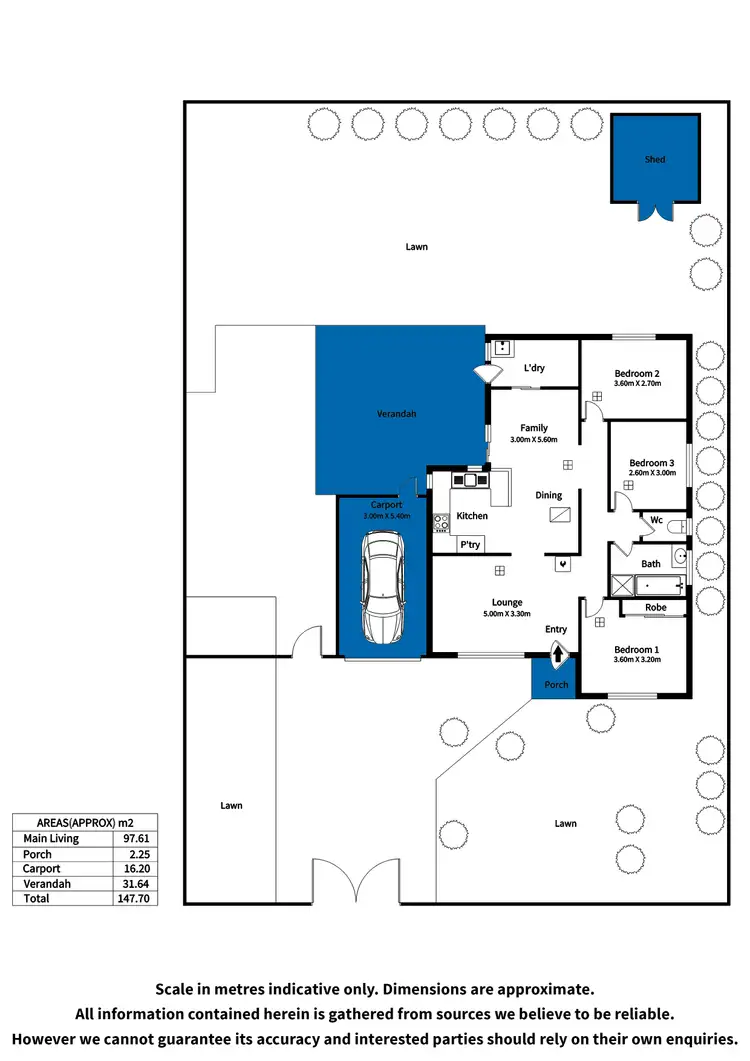 Floorplan of Homely house listing, 8 Caracas Crescent, Paralowie SA 5108