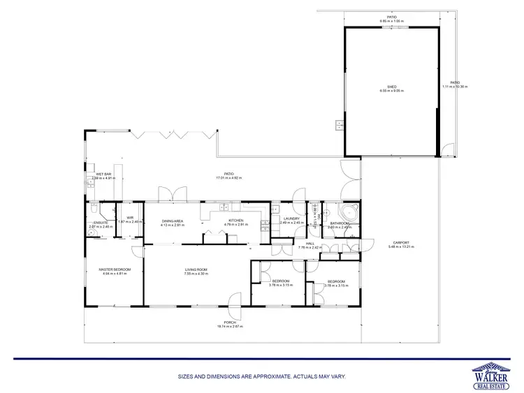 Floorplan of Homely house listing, 25 Alberta Drive, Woree QLD 4868
