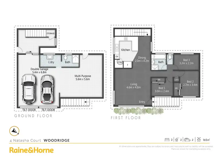 Floorplan of Homely house listing, 4 Natasha Court, Woodridge QLD 4114