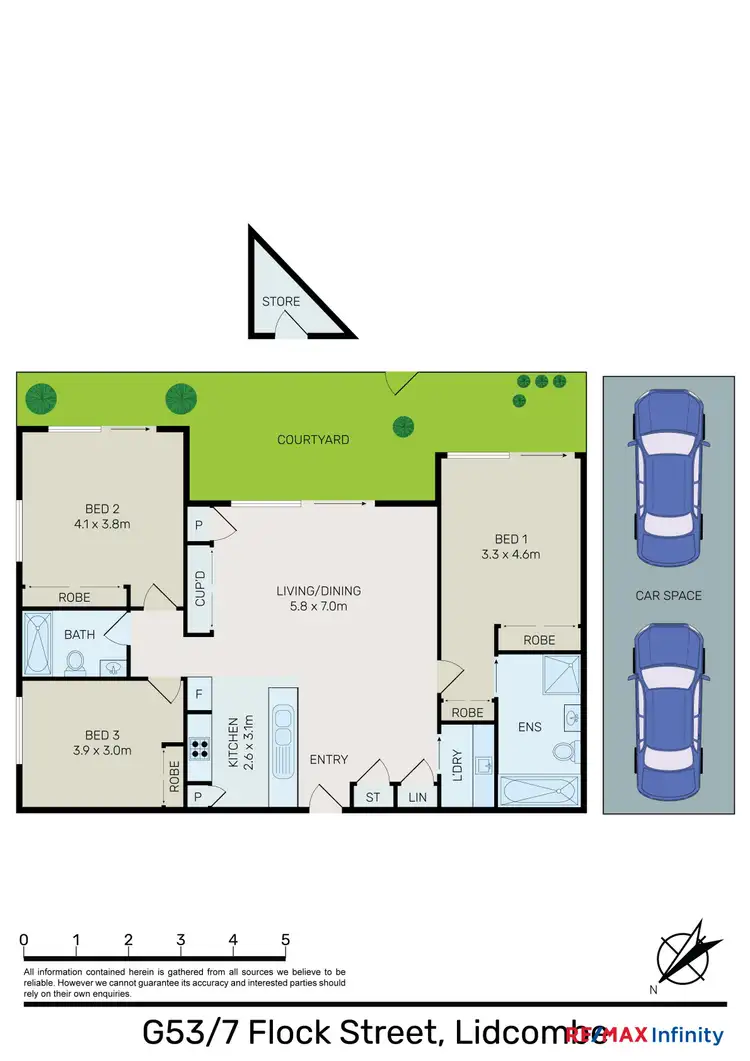 Floorplan of Homely apartment listing, G53/7 Flock Street, Lidcombe NSW 2141