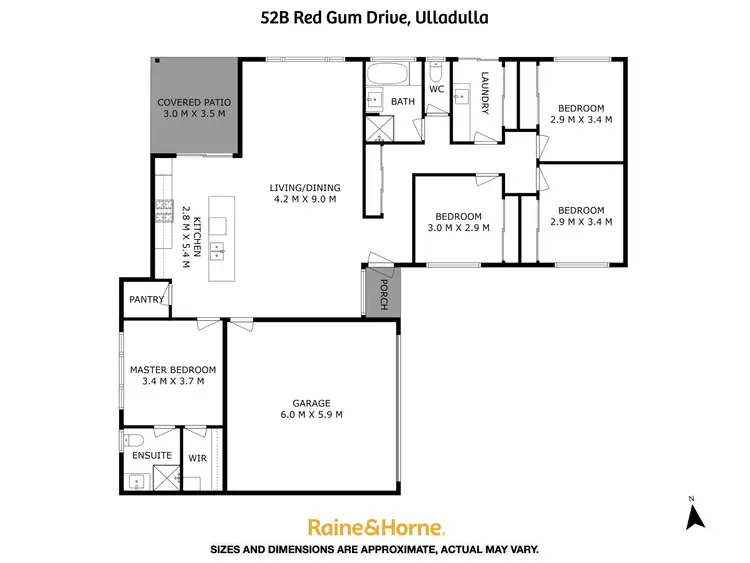 Floorplan of Homely house listing, 52B Red Gum Drive, Ulladulla NSW 2539