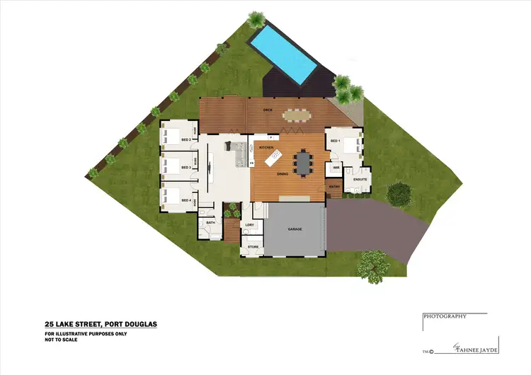 Floorplan of Homely house listing, 25 Lake Close, Port Douglas QLD 4877