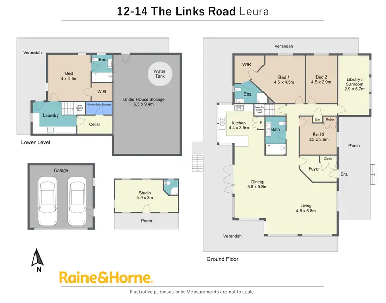 Floorplan of Homely house listing, 12-14 The Links Road, Leura NSW 2780