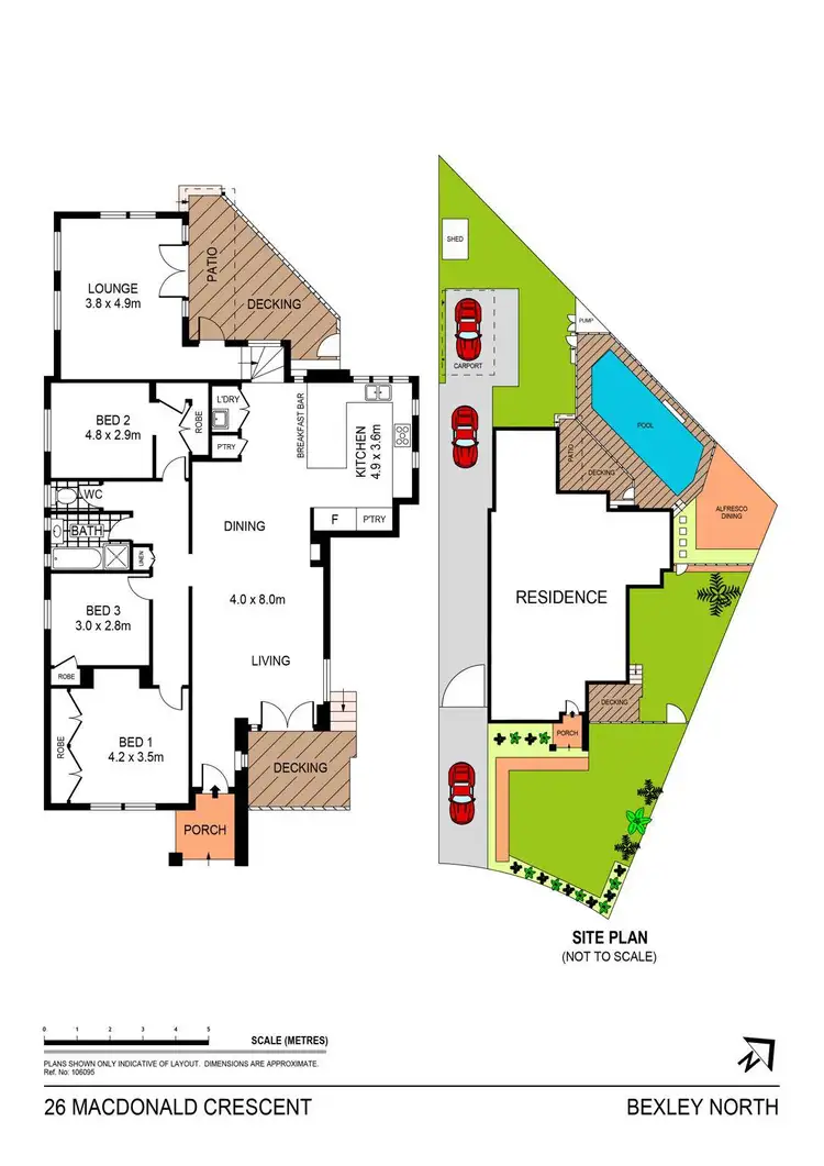 Floorplan of Homely house listing, 26 MacDonald Crescent, Bexley North NSW 2207