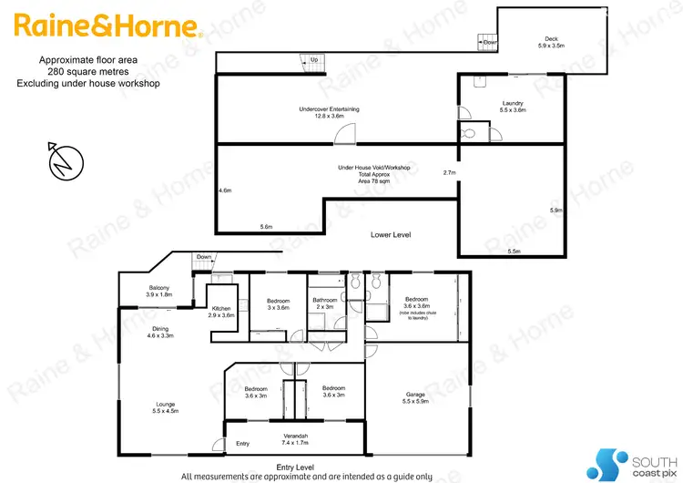 Floorplan of Homely house listing, 20 Karoola Crescent, Surfside NSW 2536