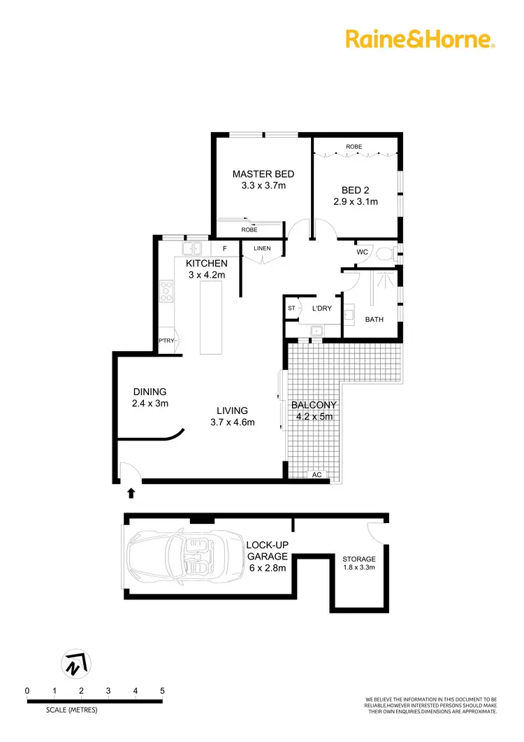 Floorplan of Homely apartment listing, 12/25 Woids Avenue, Hurstville NSW 2220