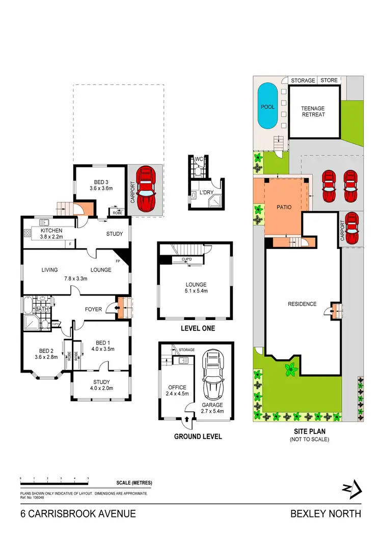 Floorplan of Homely house listing, 6 Carrisbrook Avenue, Bexley North NSW 2207