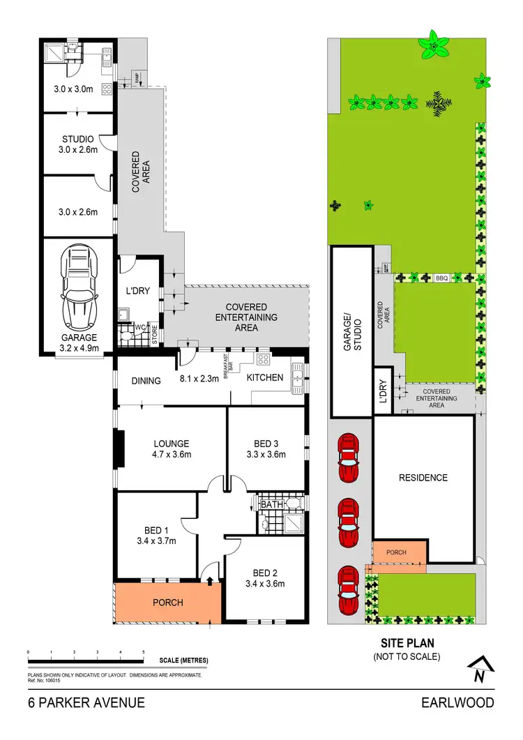 Floorplan of Homely house listing, 6 Parker Avenue, Earlwood NSW 2206