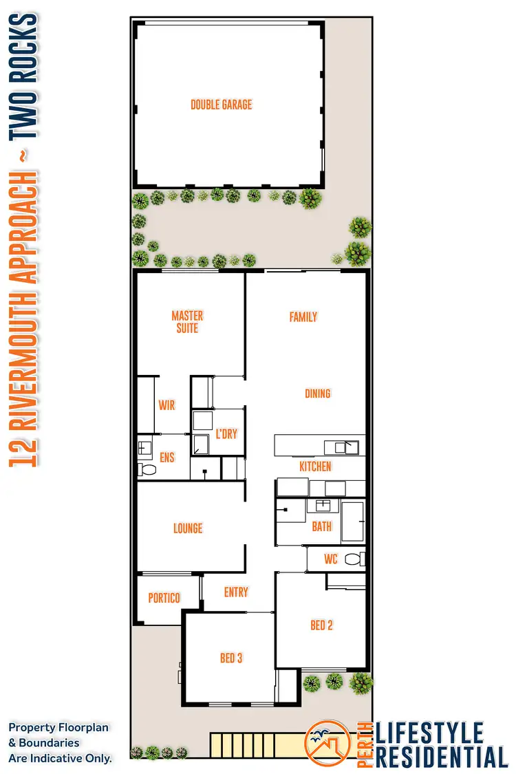 Floorplan of Homely house listing, 12 Rivermouth Approach, Two Rocks WA 6037