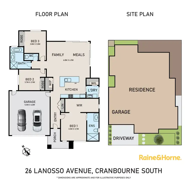 Floorplan of Homely house listing, 26 Lanosso Avenue, Cranbourne South VIC 3977