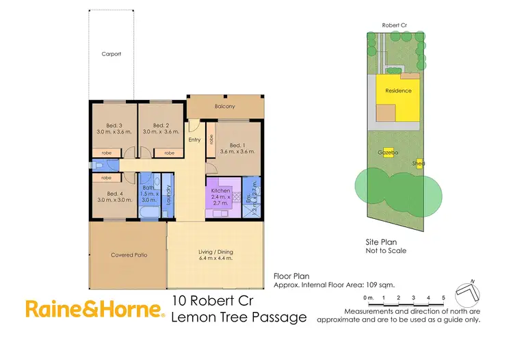 Floorplan of Homely house listing, 10 Robert Crescent, Lemon Tree Passage NSW 2319