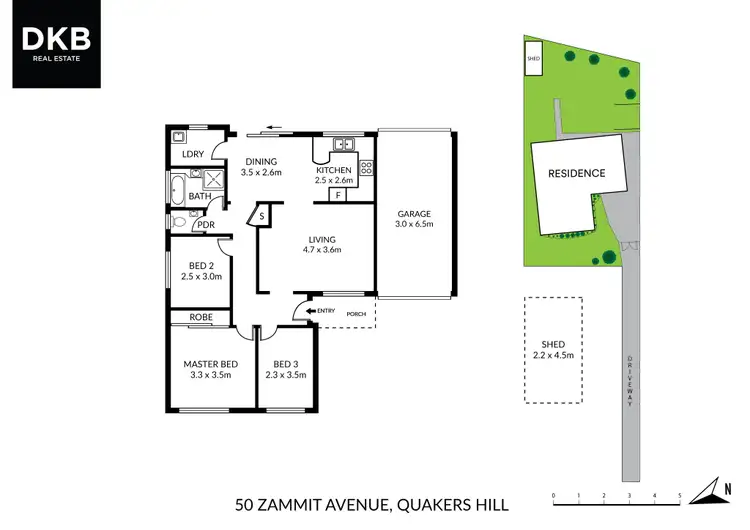 Floorplan of Homely house listing, 50 Zammit Avenue, Quakers Hill NSW 2763