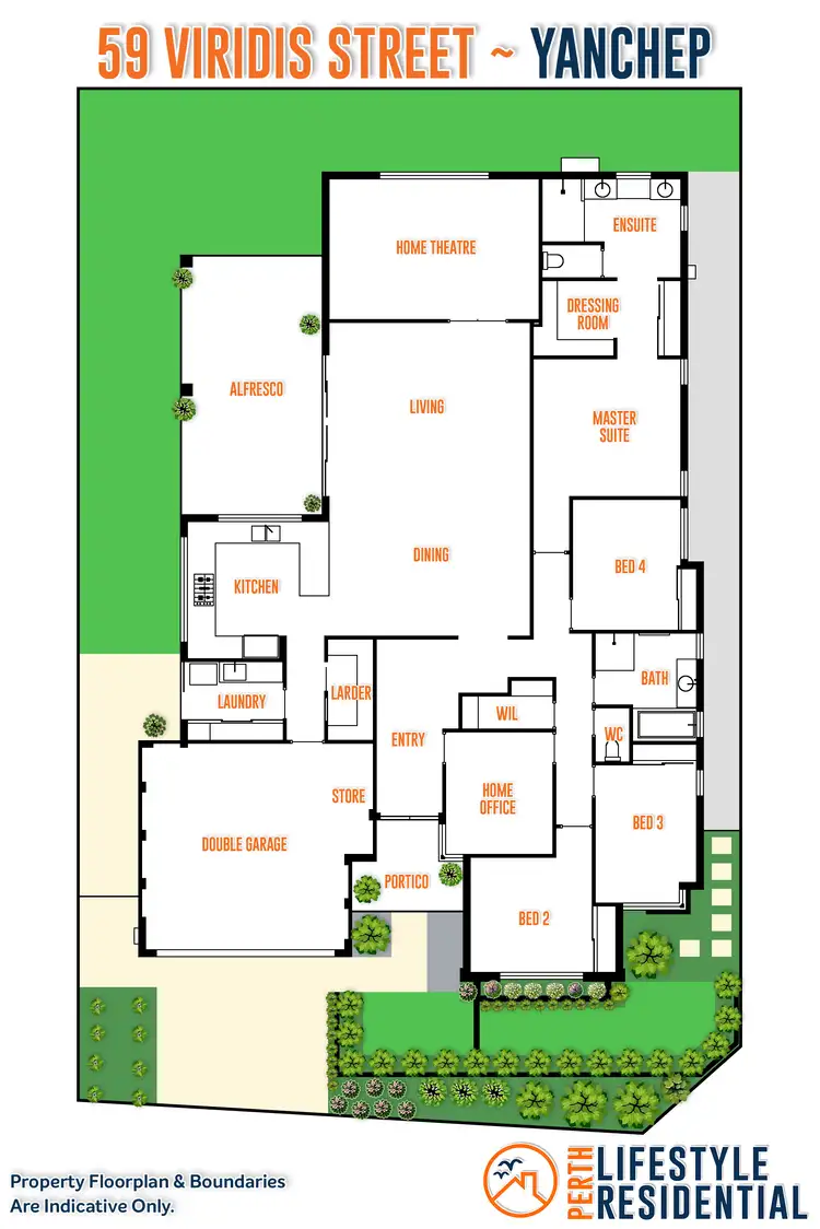 Floorplan of Homely house listing, 59 Viridis Street, Yanchep WA 6035