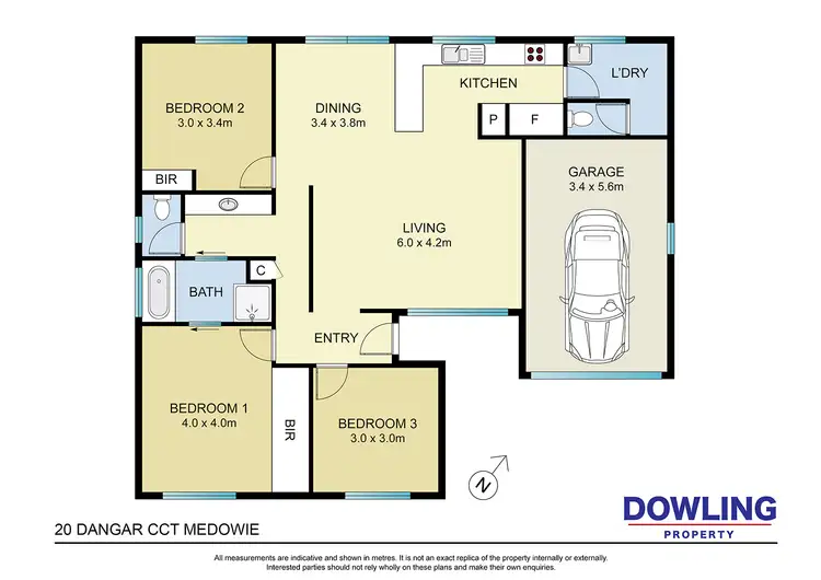 Floorplan of Homely house listing, 20 Dangar Circuit, Medowie NSW 2318