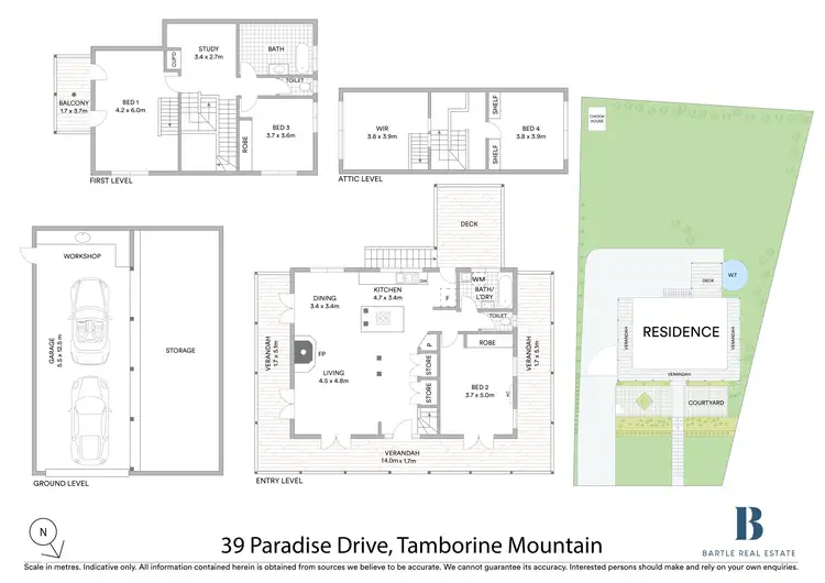 Floorplan of Homely house listing, 39 Paradise Drive, Tamborine Mountain QLD 4272