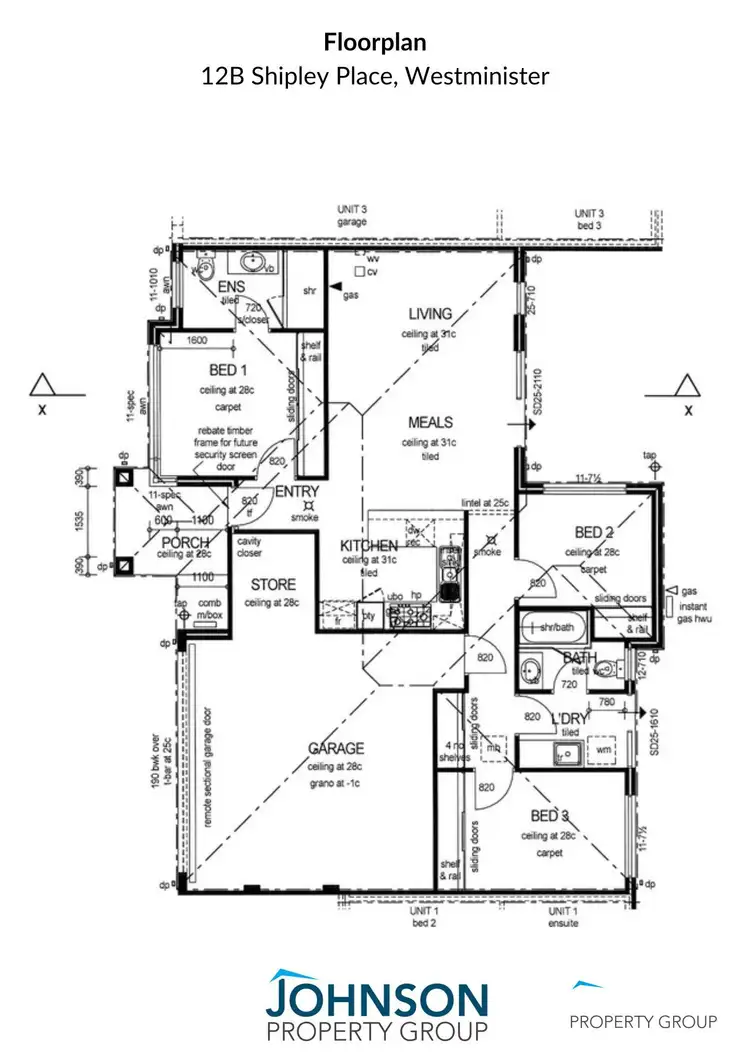Floorplan of Homely villa listing, 12B Shipley Place, Westminster WA 6061